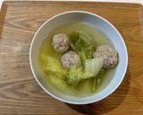 簡単！我が家の白菜肉団子スープ♪作り方10写真