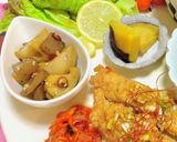 鶏胸肉でユーリンチーメインの今日の晩ご飯作り方7写真