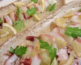 *タコの簡単カルパッチョ*レモン風味作り方4写真
