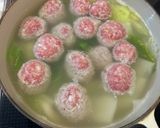 簡単！我が家の白菜肉団子スープ♪作り方8写真