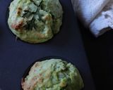 バター不使用きび糖10g、春菊のマフィン作り方5写真