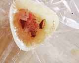 パリのアーモンドベーコン☆お花見おにぎり作り方3写真