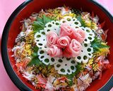 ひな祭り・おもてなしに★生ハムちらし寿司作り方5写真