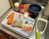 沖縄料理、大量消費出来る人参シリシリ作り方1写真