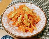 沖縄料理、大量消費出来る人参シリシリ作り方10写真