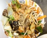 レンジコク旨味噌ケチャごま生姜味甘酢酢豚作り方18写真