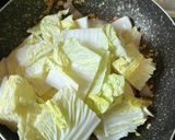 パンチェッタと白菜のコンソメパスタ作り方6写真
