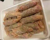 薄切り豚ロースで梅しそチーズカツ☆作り方4写真