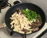 簡単！たけのこと牛肉の塩レモン炒め作り方8写真