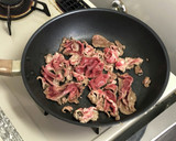 簡単！たけのこと牛肉の塩レモン炒め作り方7写真
