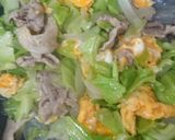 豚こまとキャベツの旨塩炒め作り方6写真