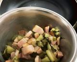 野沢菜チャーハン作り方3写真