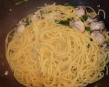 縮まない。ワンパン・牡蠣のパスタ作り方14写真