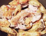 カリカリ豚肉とごぼうの味噌炒め☆作り方2写真