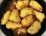 袋でフレンチトースト　フランスパン作り方8写真