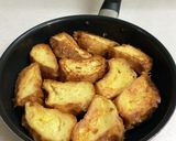 袋でフレンチトースト　フランスパン作り方9写真