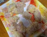チーズ入り焼き一口カツ作り方3写真
