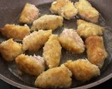 チーズ入り焼き一口カツ作り方4写真