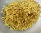 ムール貝と菜の花のパスタパエリア作り方7写真