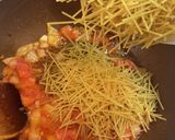 ムール貝と菜の花のパスタパエリア作り方10写真