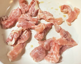 せせりとししとうの塩ダレ炒め作り方2写真