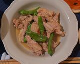 せせりとししとうの塩ダレ炒め作り方5写真