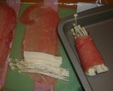豆腐とえのきの豚肉巻き＊カロリーダウンに作り方2写真