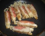 豆腐とえのきの豚肉巻き＊カロリーダウンに作り方3写真