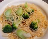 ブロッコリーのペペロンチーノ風簡単パスタ作り方7写真