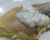水で作るとモチモチホットケーキに♡塩生〜作り方13写真