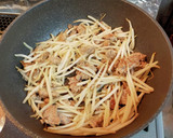 豚ひき肉ともやしの変わり炒め作り方5写真