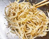 レンジでもやしのナムル作り方4写真