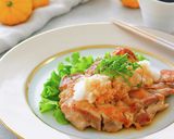 チキンソテー　おろしポン酢作り方1写真