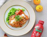 チキンソテー　おろしポン酢作り方5写真