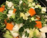 南ドイツ家庭の残り野菜のスープ作り方3写真