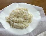 クッキングシートで楽ちん♪混ぜご飯作り方2写真