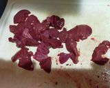 鶏レバーの旨塩ナムル作り方1写真