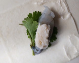 海老の一口春巻き　鮒寿司の飯（イイ）風味作り方4写真