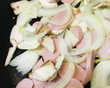 魚肉ソーセージで作る★ナポリタン風パスタ作り方2写真