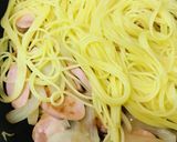 魚肉ソーセージで作る★ナポリタン風パスタ作り方3写真