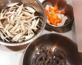 ササミ牛蒡大根こんにゃく豆腐の和風煮込み作り方2写真
