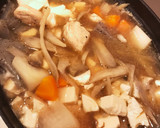 ササミ牛蒡大根こんにゃく豆腐の和風煮込み作り方6写真