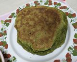 ほうれん草チーズナン*油不使用ヴィーガン作り方6写真