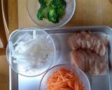 レモンで味わう野菜と鶏肉　作り方1写真