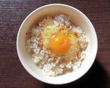ベーコンと菜の花のたまごチャーハン作り方3写真