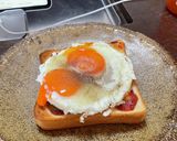 超簡単マックに行く前にエッグピザトースト作り方3写真