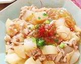 豚こまで♪春雨入り麻婆大根作り方5写真