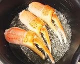 カニ爪バターガーリック焼き作り方3写真