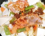 グリル鍋で！鮭のチャンチャン焼き作り方3写真