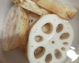 レンコンの肉詰め作り方1写真